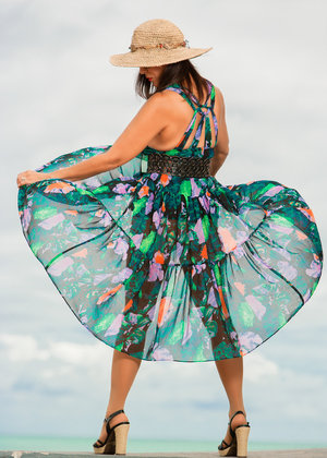 18 year old cutie Stella May gets undressed before riding on top POV style